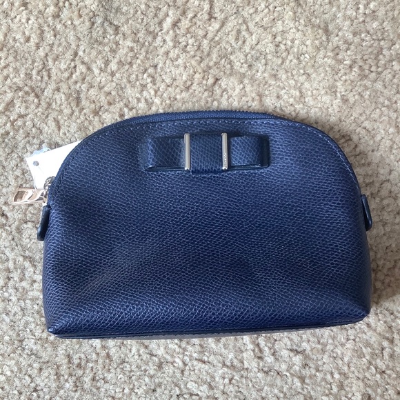 Coach Handbags - Coach NWT Navy Blue Cosmetic Bag